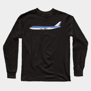 Boeing 747 from side design Long Sleeve T-Shirt